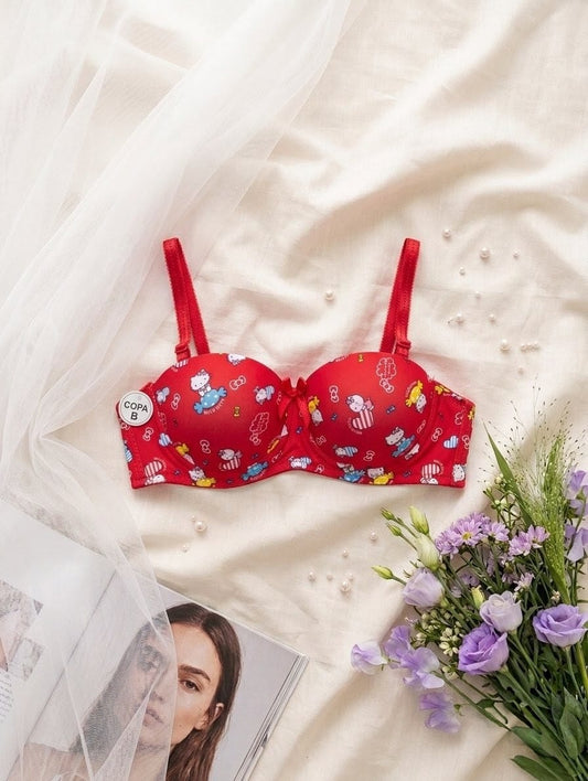 Hello Kitty Soft Push-Up Bra in Pakistan – Safaa.pk