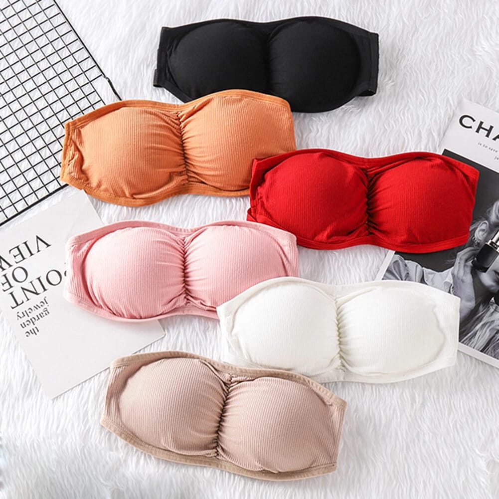 Strapless Push-Up Seamless Blouse in Pakistan – Safaa.pk