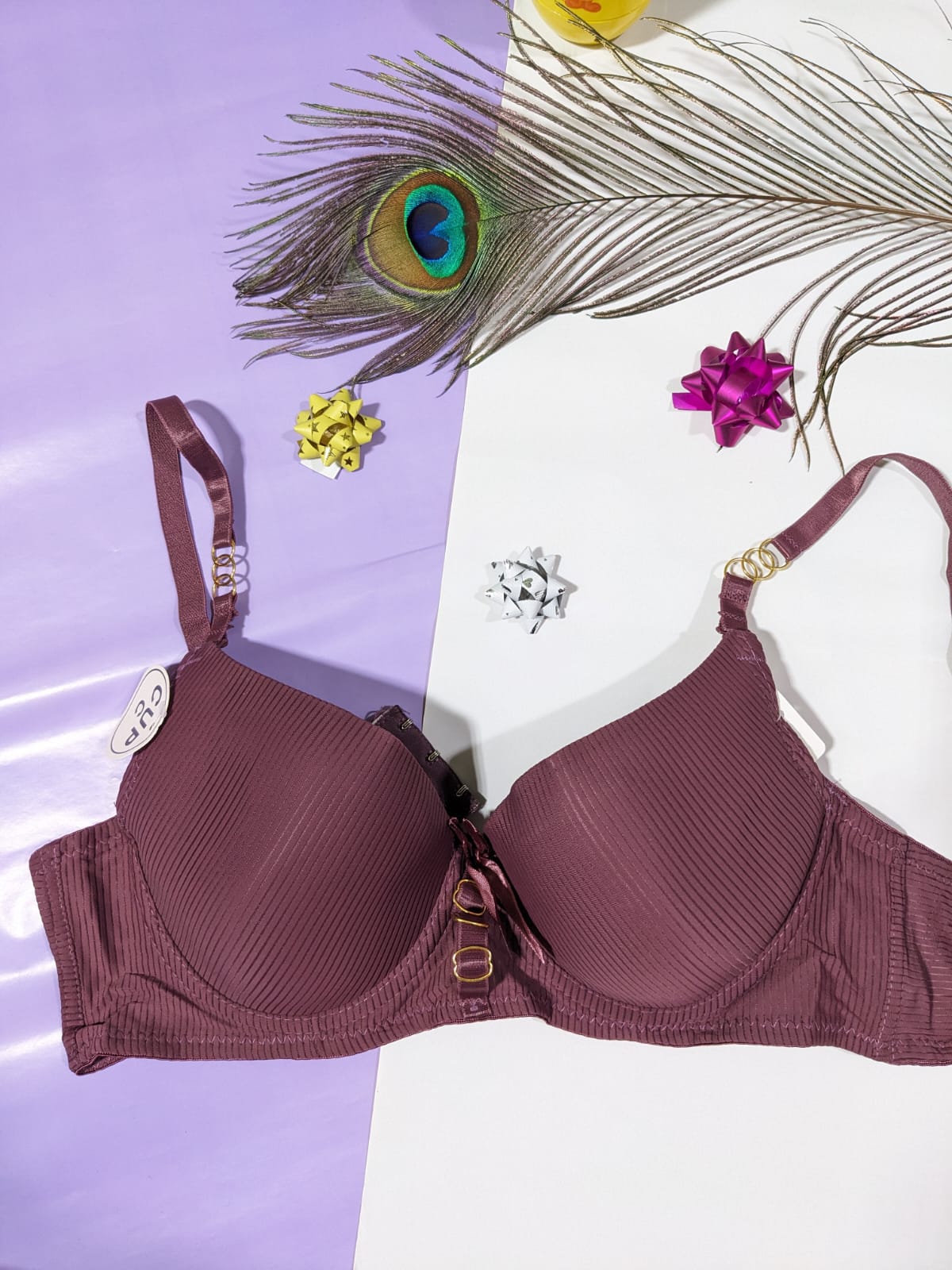 Imported Single Padded Fancy Push up Bra (spb 0043)