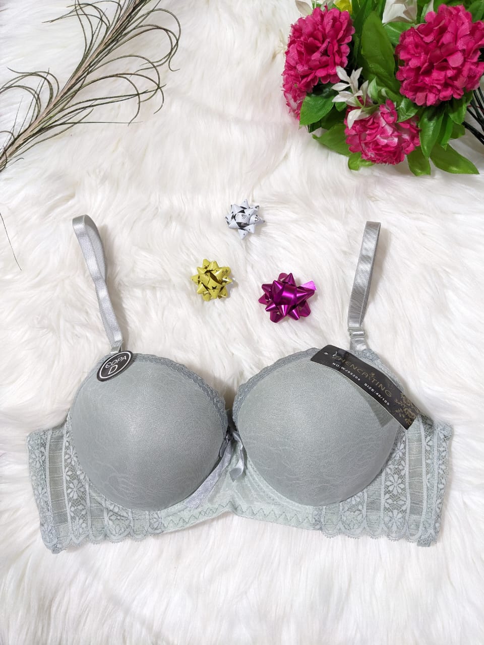Luxurious Double Padded Bra for Plus Sizes (DPB 0049)
