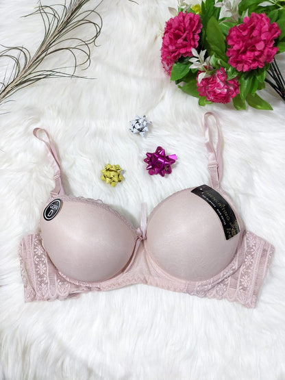 Double Padded Lace Push Up Bra – Underwired Lift & Luxury Comfort