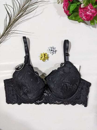 Sophisticated padded lace bra design (SPB 0051)