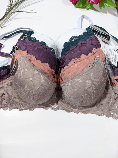 Sophisticated padded lace bra design (SPB 0051)