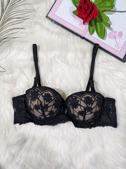 Sleek Double Padded Half Cup Bra (DPB 0060)