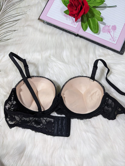 Sleek Double Padded Half Cup Bra (DPB 0060)