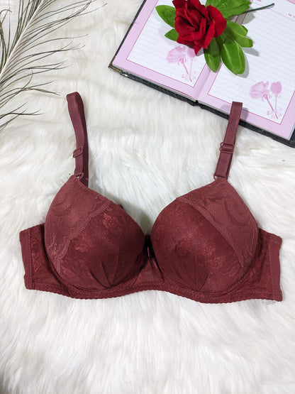 Luxurious Double Padded Bra for Plus-Size Women (DPB 00620