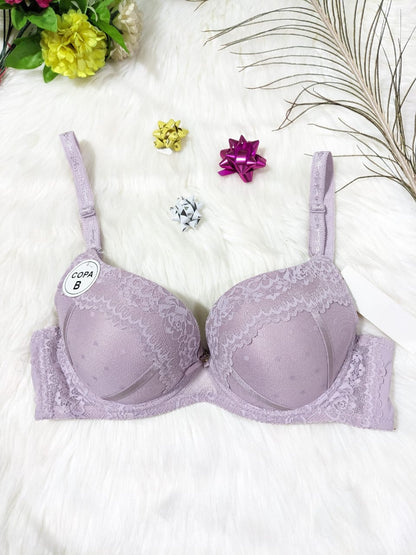 Trendy Floral Border Padded Bra (SPB 0066)