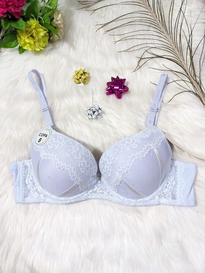 Trendy Floral Border Padded Bra (SPB 0066)