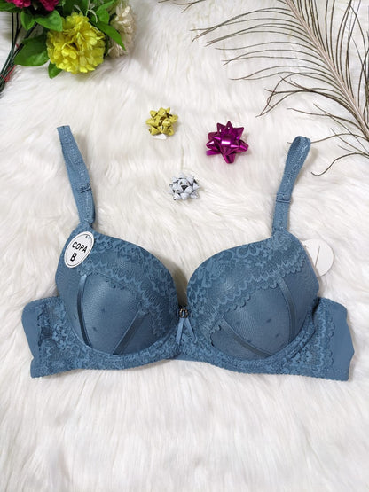 Trendy Floral Border Padded Bra (SPB 0066)