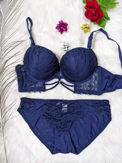 Elegant Wedding Thin Pad Bra Set (SPBS 0072)