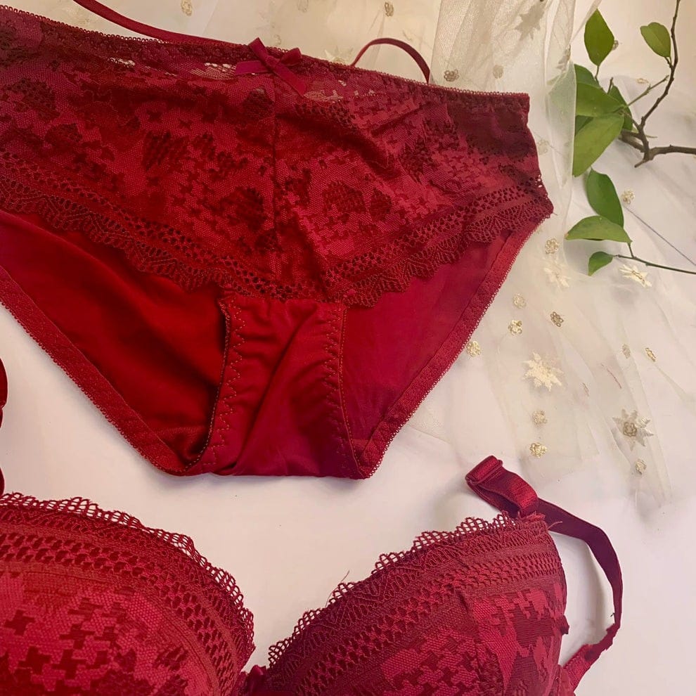 Imported Fancy Bridal Bra Set (SPBS 0075)