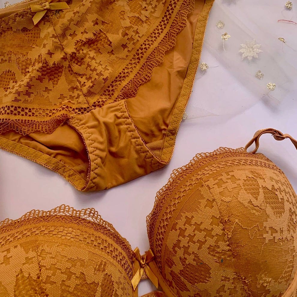 Imported Fancy Bridal Bra Set (SPBS 0075)