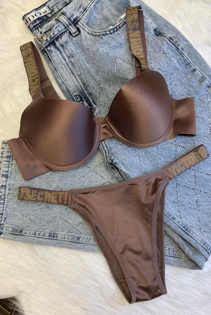 Light Bra Set with Pearl Embellishment – Summer Essential (SPBS 090)