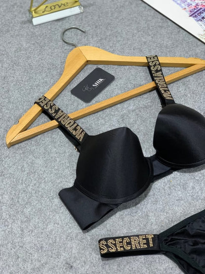 Light Bra Set with Pearl Embellishment – Summer Essential (SPBS 090)