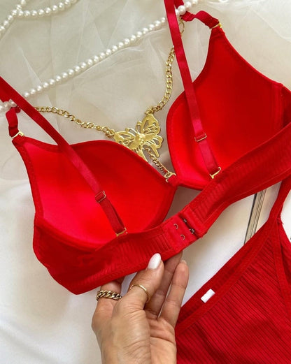 Summer Bridal Lingerie with Front chain (SPBS 0082)