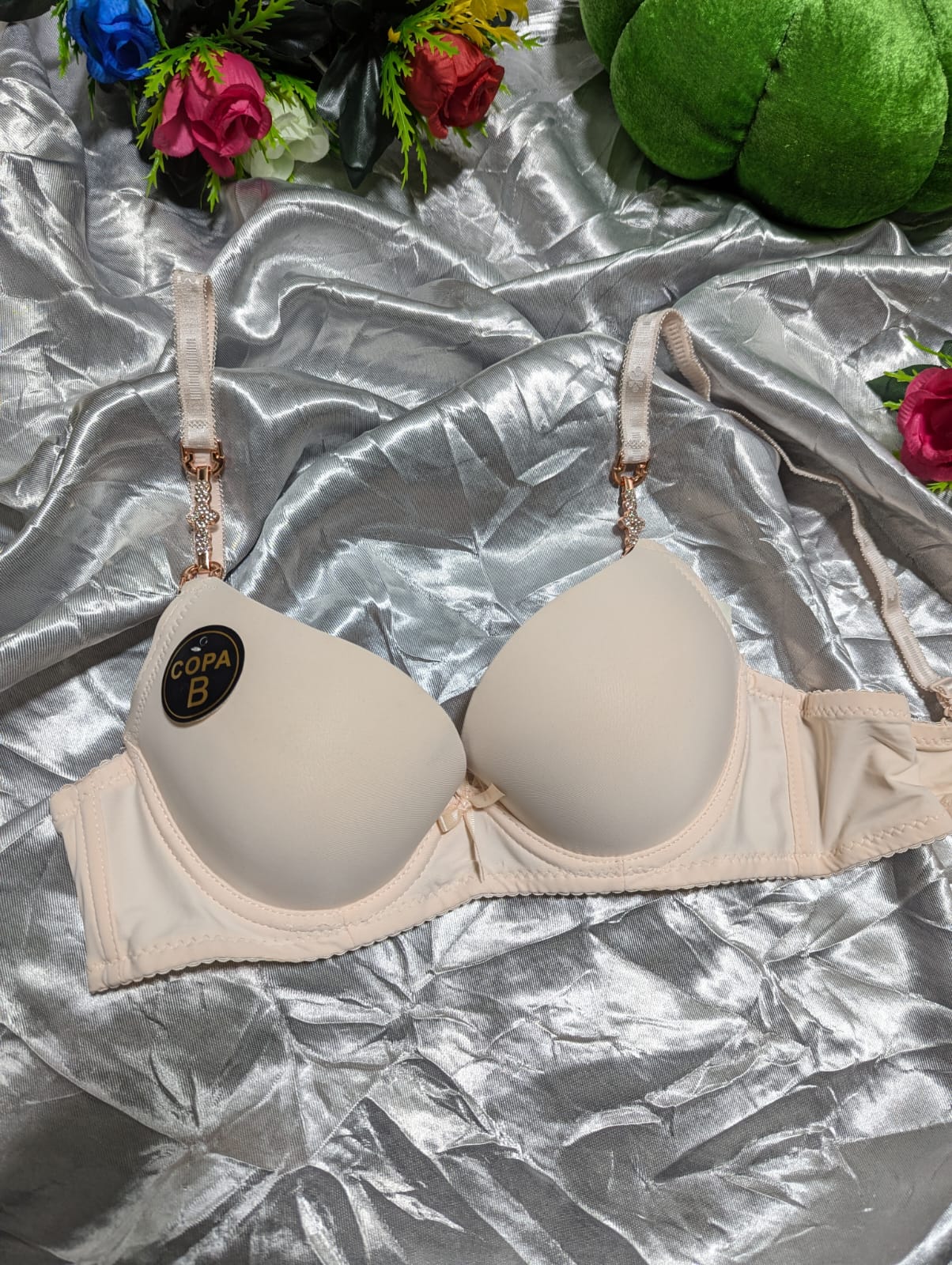 Luxurious Bra with Fashion-Forward Strap Detailing (SPB 101)