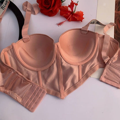 Bold Thunder Padded Push-Up Bra & Panty Set (SPBS 102)