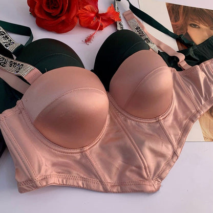 Bold Thunder Padded Push-Up Bra & Panty Set (SPBS 102)