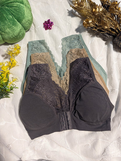 Thin Pad Front hook Padded Bra (SPB 6)