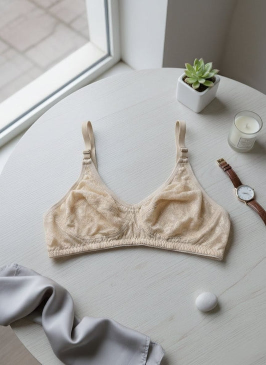 Soft jersey cotton wireless full coverage bra in Pakistan – Safaa.pk