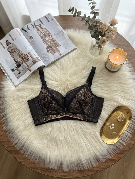 Lacy Double Padded Push-Up Bra