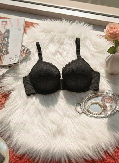 Lacy Chic Padded Bra – Soft Lace Comfort & Lift