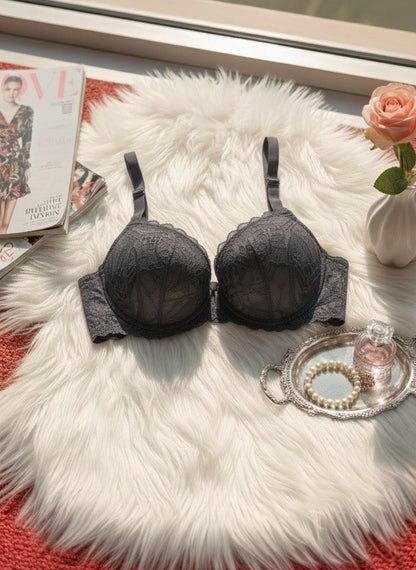 Lacy Chic Padded Bra – Soft Lace Comfort & Lift