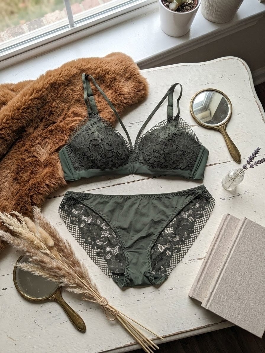 Light Padded Wireless Bra Set in Pakistan – Safaa.pk