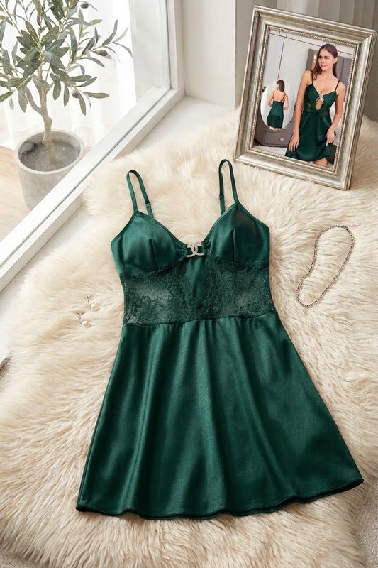 Lovely bold Western nighty dress 