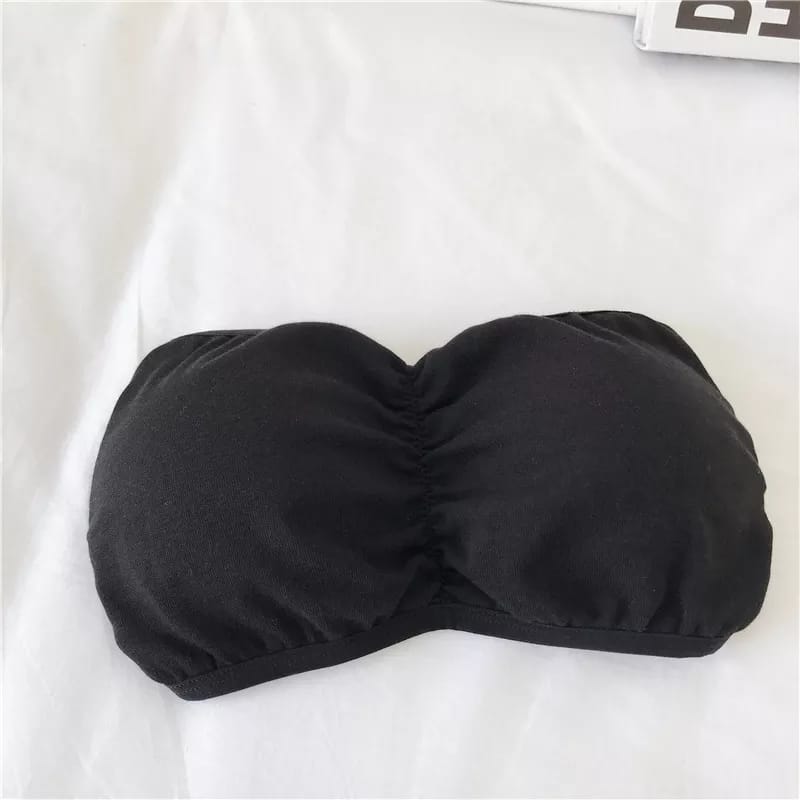 Ribbed Padded Strapless Tube Bra in Pakistan – Safaa.pk