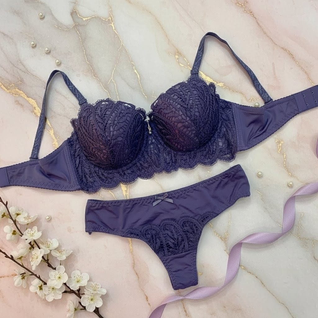 Premium Half Cup Push Up Bra Set in Pakistan – Safaa.pk