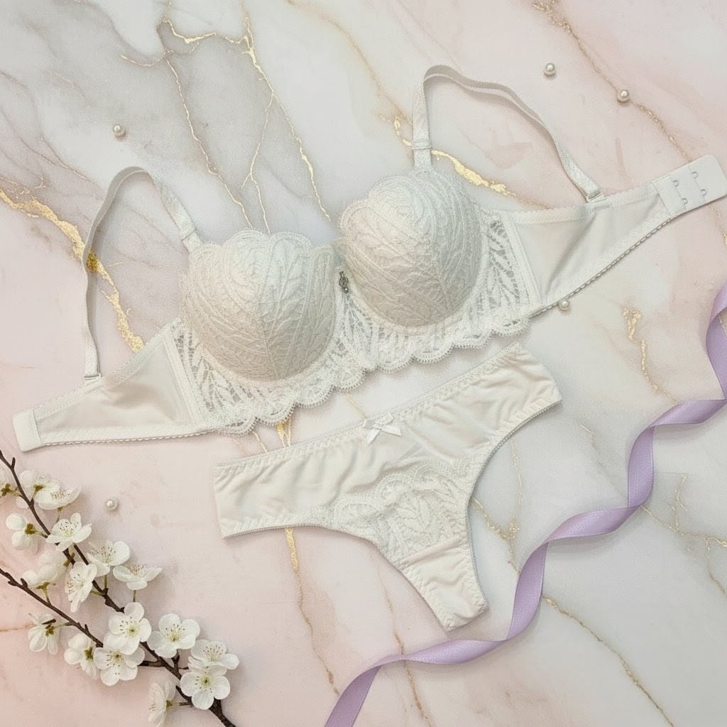 Premium Half Cup Push Up Bra Set in Pakistan – Safaa.pk