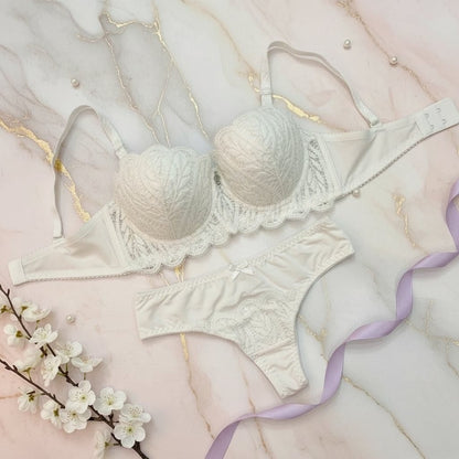 Premium Half Cup Push Up Bra Set in Pakistan – Safaa.pk