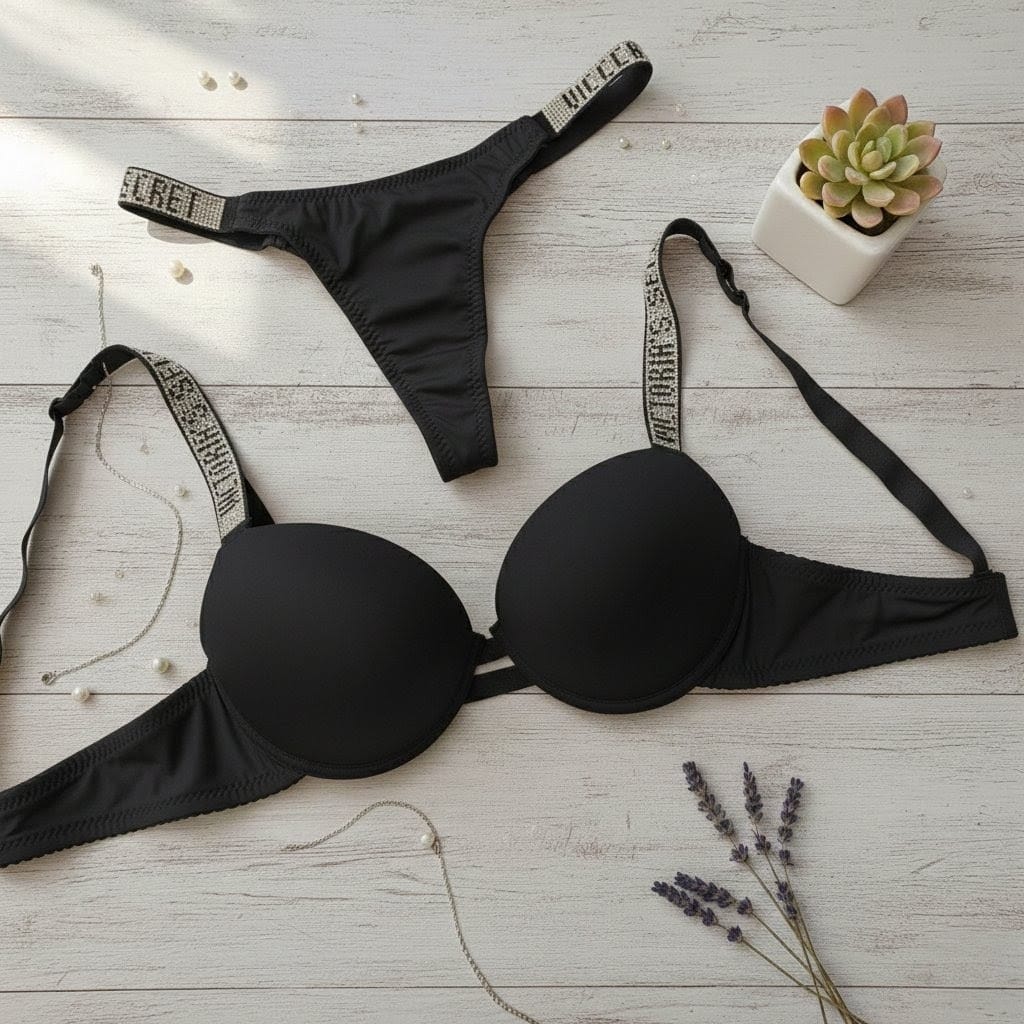 Luxury Strappy Bra Set in Pakistan – Safaa.pk