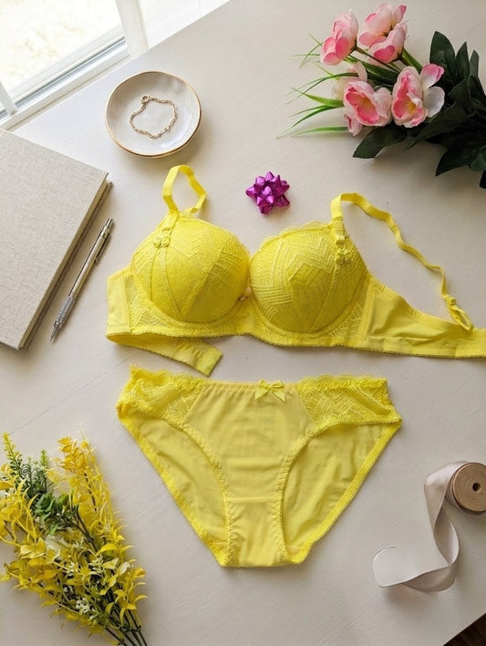 Luxury Bridal Lingerie Set – Stylish Bra & Panty for Brides
