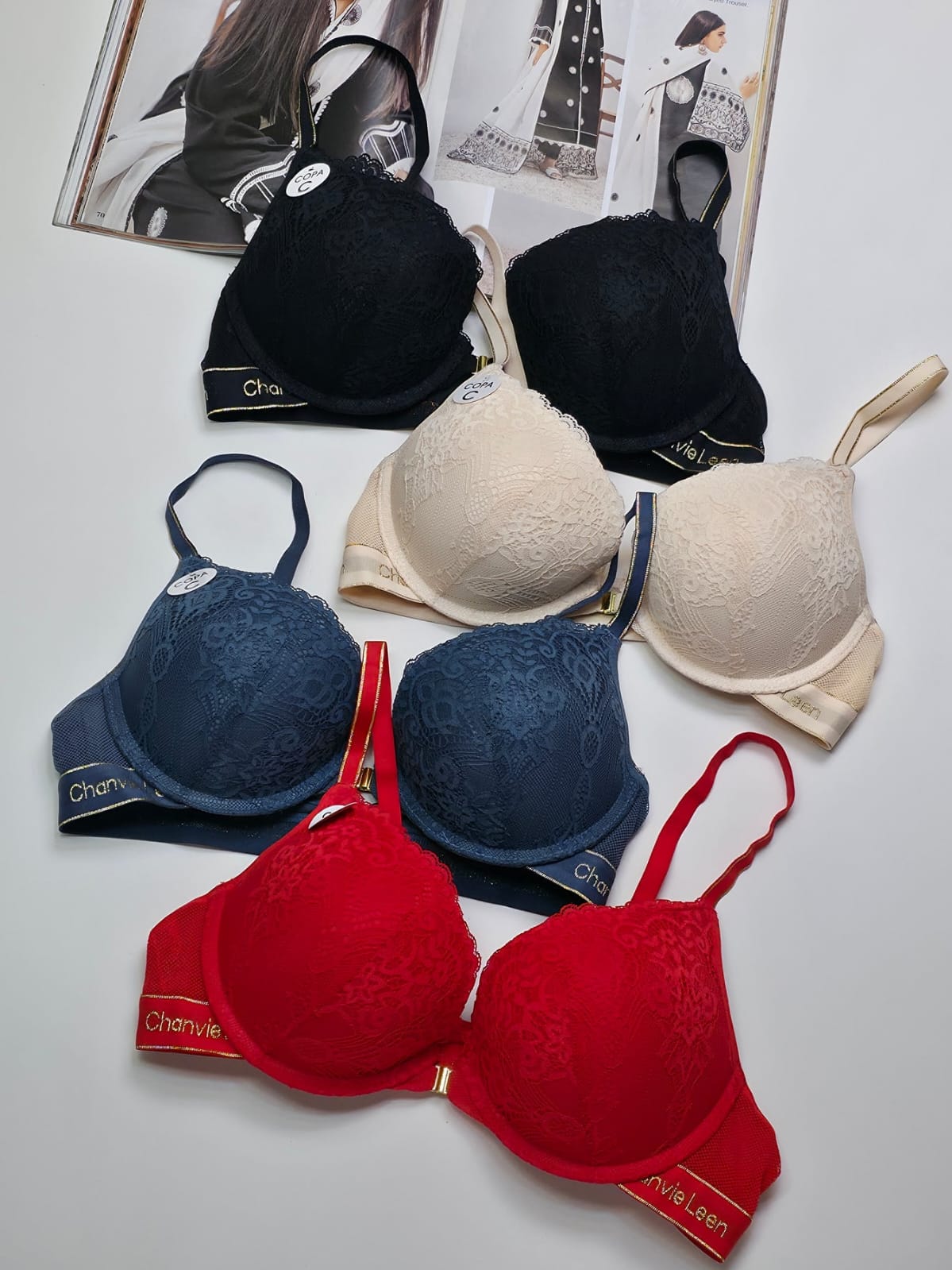 Luxury Double Padded Bridal Push-Up Bra in Pakistan – Safaa.pk