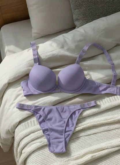 Luxury pearl push-up bra set in Pakistan – Safaa