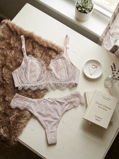 Net Underwire Bra Set in Pakistan – Safaa.pk