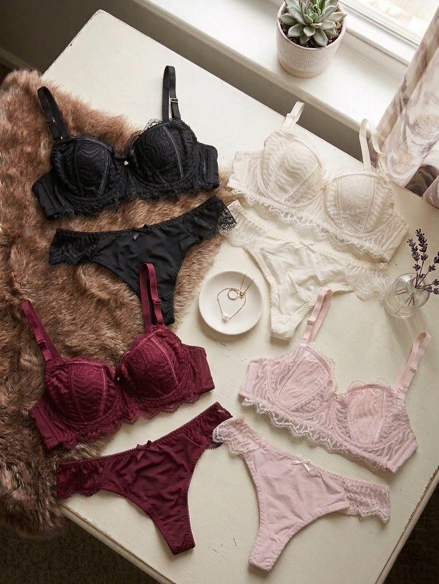 Net Underwire Bra Set in Pakistan – Safaa.pk