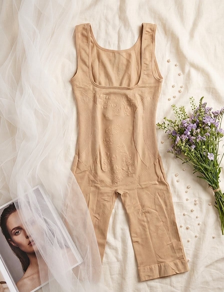 Open-Bust Mid-Thigh Body Shaper in Pakistan – Safaa.pk