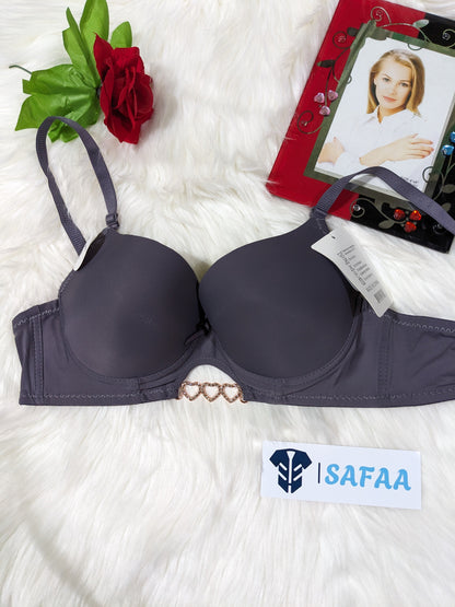 Imported High Quality Padded Bra with heart chain band (SPB 010)