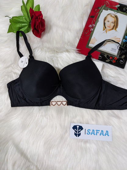Imported High Quality Padded Bra with heart chain band (SPB 010)