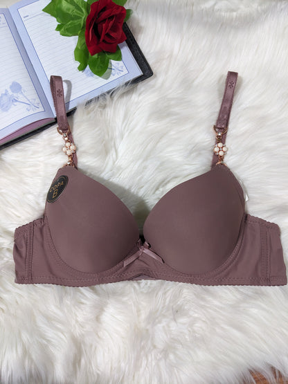 Unique Chain Design High Quality Padded Bra (SPB 0012)