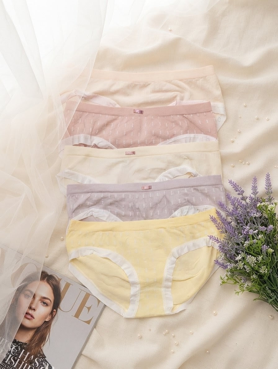Pack of 5 - Trendy Breathable Lace Panty – Sexy & Stylish