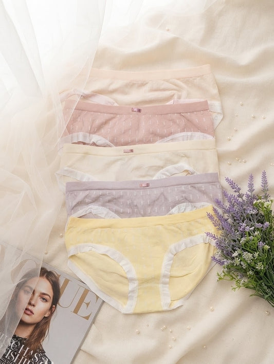 Pack of 5 - Trendy Breathable Lace Panty – Sexy & Stylish