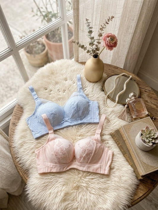 Pack of 2 Double Padded Fancy Bras in Pakistan – Safaa.pk