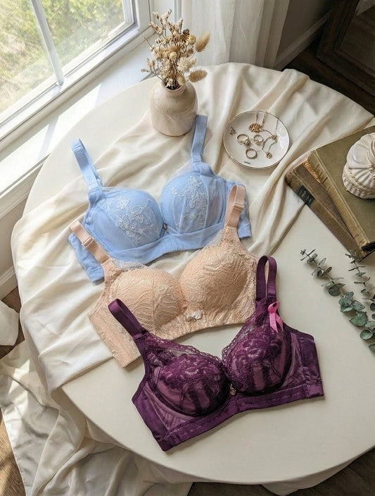 Everyday Essentials – Pack of 3 Lightly Padded Bras for Women