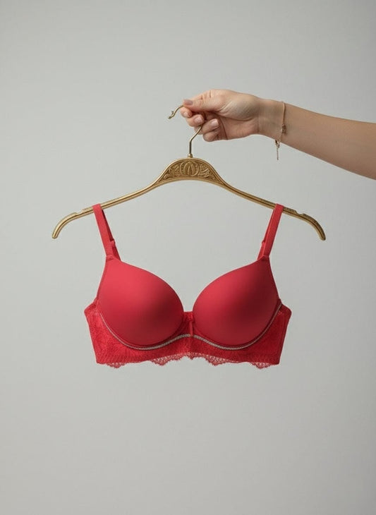 Pearl Detail Push Up Bra Set in Pakistan – Safaa.pk