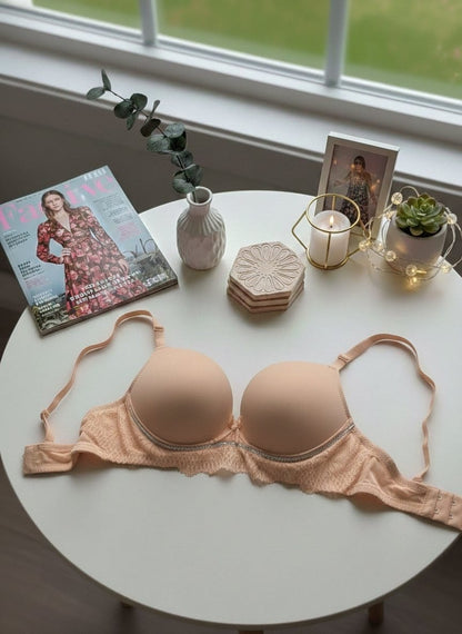 Pearl Detail Push Up Bra Set in Pakistan – Safaa.pk