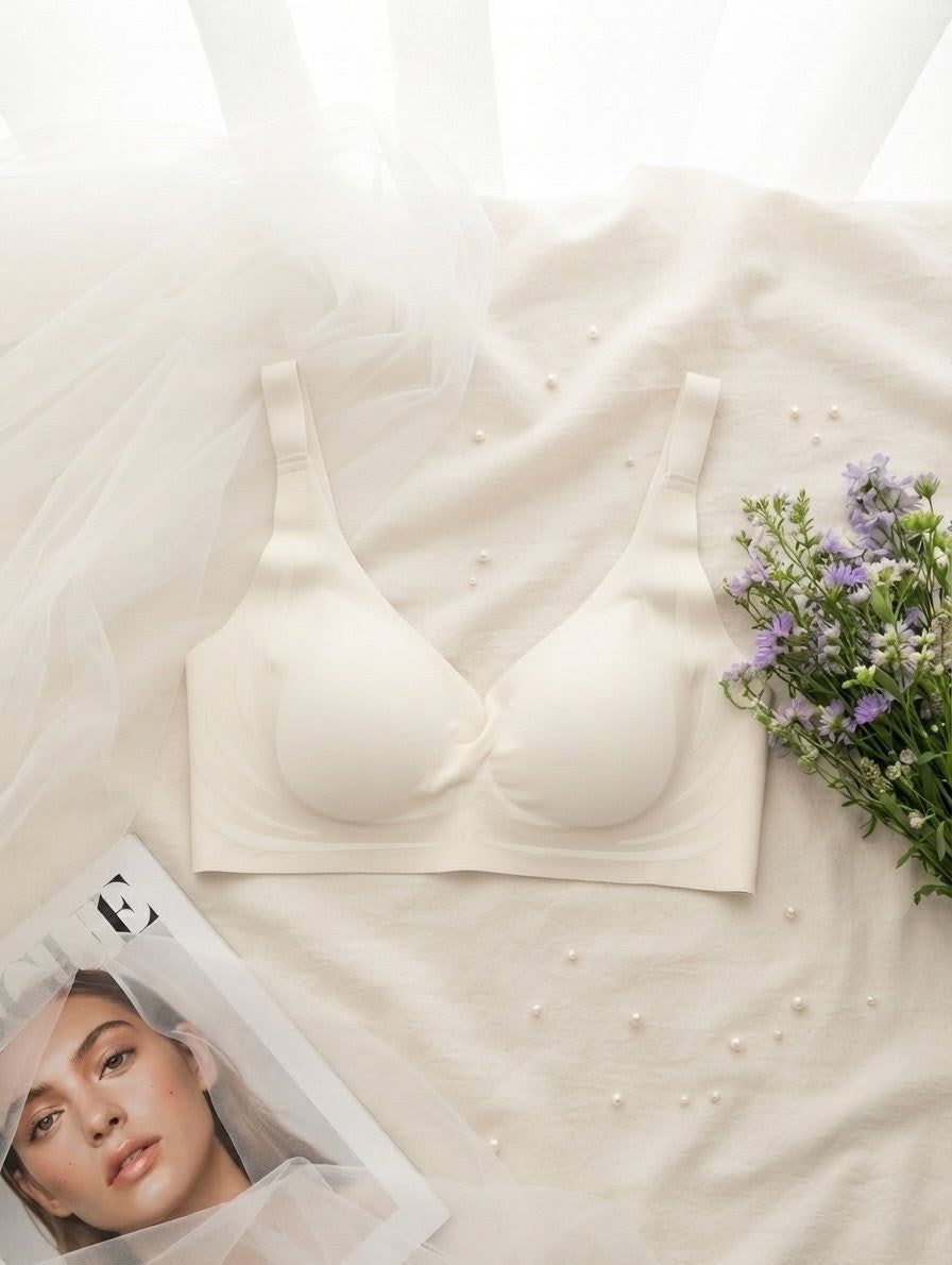 Plus Size Wire-Free Seamless Comfort Bra in Pakistan – Safaa.pk
